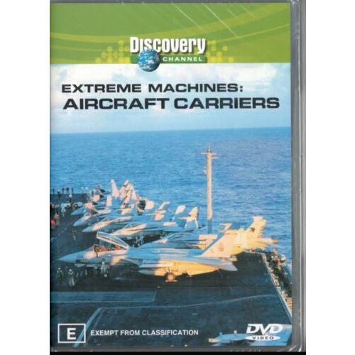 Extreme Machines - Aircraft Carriers -Rare DVD Aus Stock War Series New