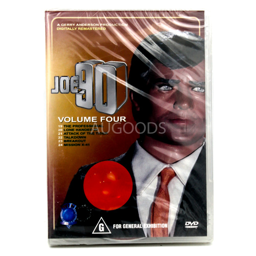Joe 90 : Volume 4: Region 4 Sci-Fi -DVD Series Rare Aus Stock -Family New
