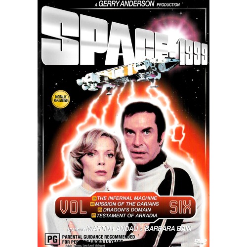 Space: 1999 Vol 6 Episode 21-24 - DVD Series Rare Aus Stock New Region 4