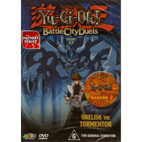 YU-GI-OH! Battle City Duels Volume 2.2 OBELISK THE TORMENTOR - DVD Series New