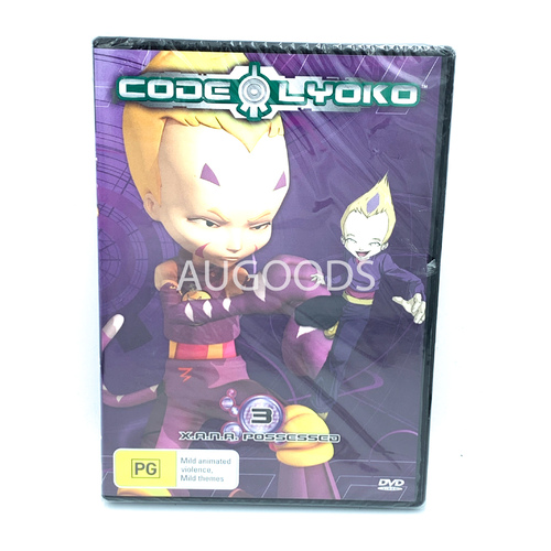 Code Lyoko XANA Possessed 3 DVD