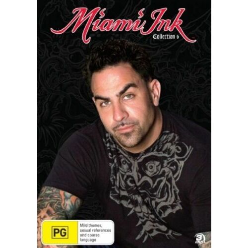 Miami Ink : Collection 6 3-Disc Set - DVD Series Rare Aus Stock New