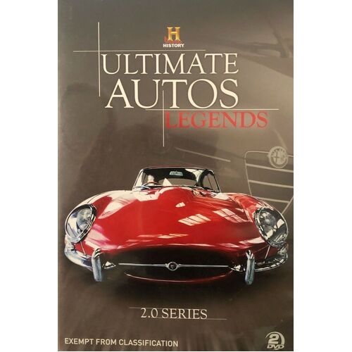 Ultimate Autos - Legends 2.0 Series -Educational DVD Series New