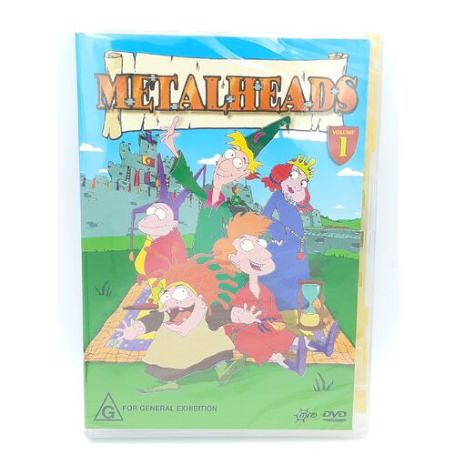 METALHEADS VOLUME 1 Kid&#39;s Children -Rare DVD Aus Stock Animated New