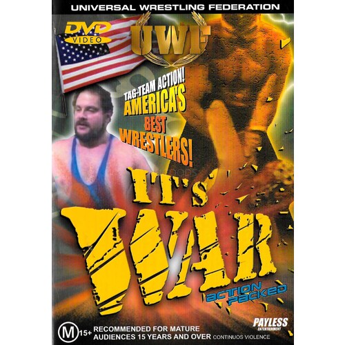 It&#39;s War - Rare DVD Aus Stock New Region 1