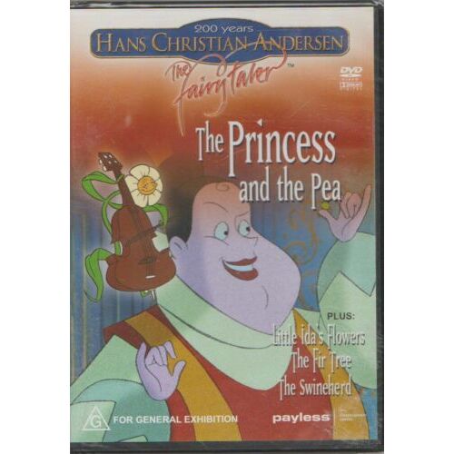 THE PRINCESS &amp; THE PEA Kid&#39;s Children -Kids DVD Rare Aus Stock New Region ALL