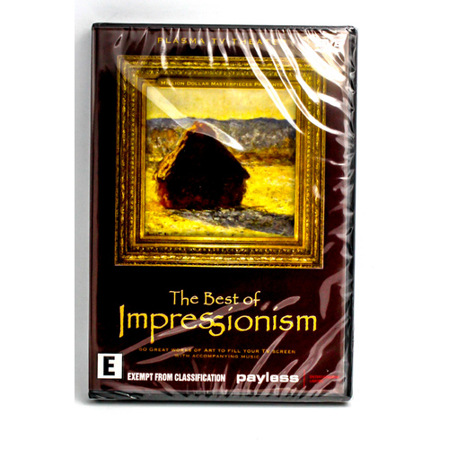 The Best Of Impressionism - Rare DVD Aus Stock New
