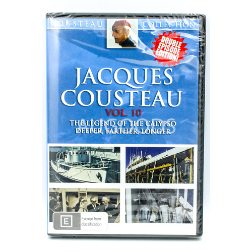 Jacques Costeau Vol. 10 - The Lend of the Calypso, Deeper, Farther, Longer