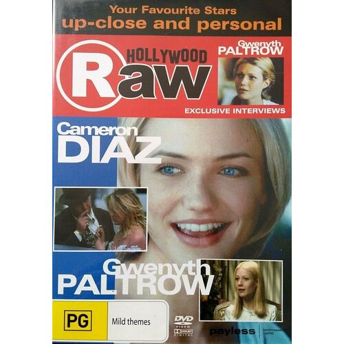 HOLLYWOOD RAW Gwenyth Paltrow Cameron Diaz PAL -DVD Series Comedy New Region ALL