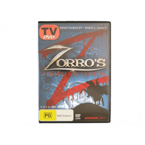 ZORRO&#39;S FIGHTING LEGION VOLUME ONE DVD