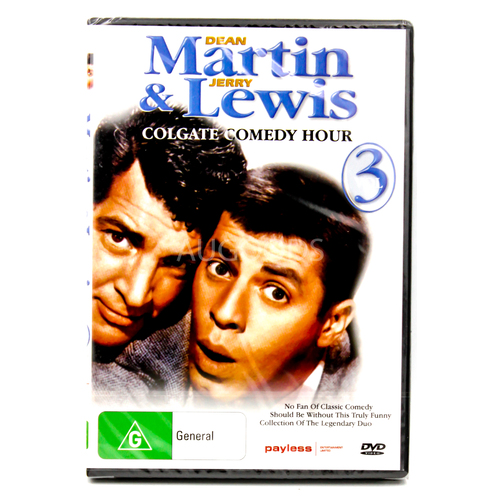 MARTIN &amp; LEWIS COLGATE COMEDY HOUR VOL 3 -ALL REGIONS - DVD Series New