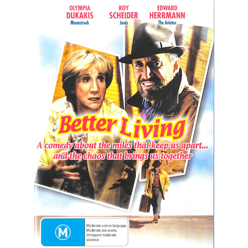Better Living Olympia Dukakis -Rare DVD Aus Stock Comedy New Region ALL