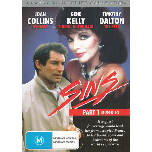 SINS mini series PART 1 EPISODES 1-3 DVD