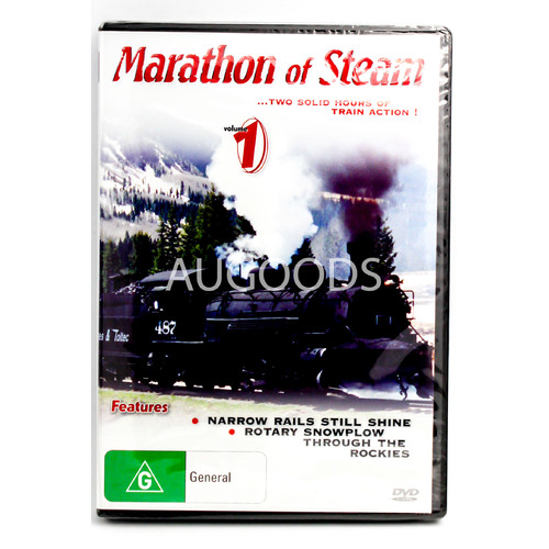 Marathon of Steam - 2 Hours of Solid Train Action DVD