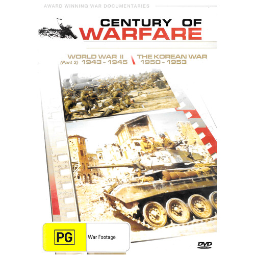 Century of Warfare World War II &amp; The Korean War Video DVD