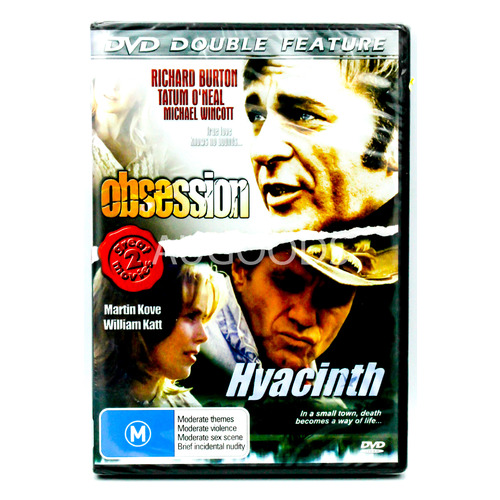 Obsession / Hyacinth -Double Feature: Richard Burton - - DVD New Region ALL