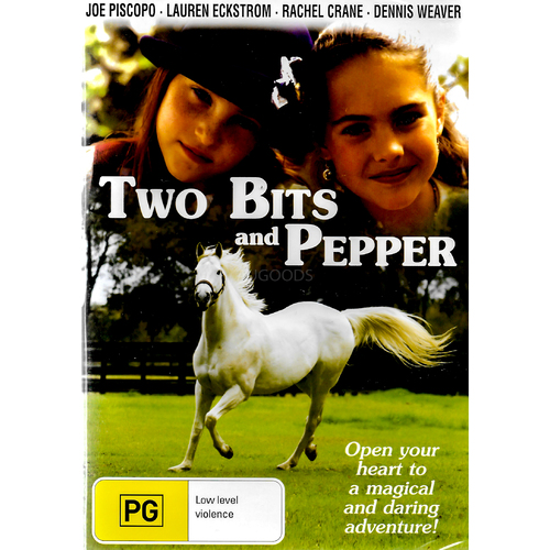 TWO BITS AND PEPPER Joe Piscopo, Lauren Eckstrom -Family DVD New Region ALL