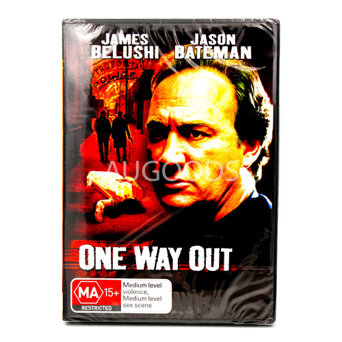 ONE WAY OUT: JAMES BELUSHI JASON BATEMAN ANGELA FEATHERSTONE - DVD New