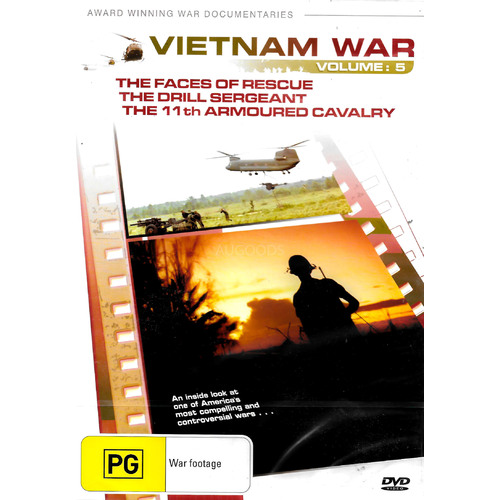 VIETNAM WAR VOLUME 5 3 DOCUMENTARIES DVD
