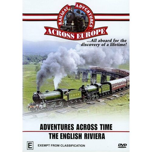 RAILWAY ADVENTURES ACROSS EUROPE...ENGLISH AND DVD
