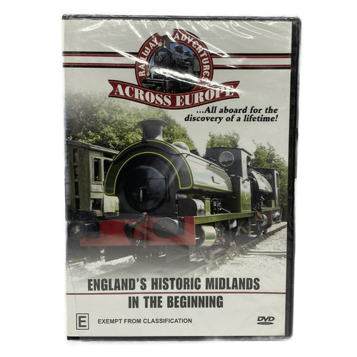 Railway Adventures Across Europe: England&#39;s Historic Midlands: In The Beginning DVD