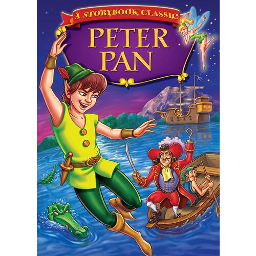Peter Pans Storybook Classics -Kids DVD Rare Aus Stock New