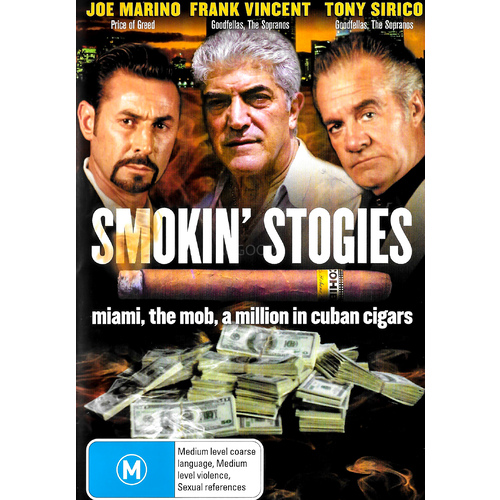 SMOKIN&#39; STOGIES JOE MARINO FRANK VINCENT TONY SIRICO - DVD New Region 4