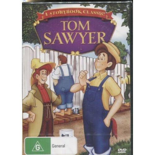TOM SAWYER Kids Cartoon DVD