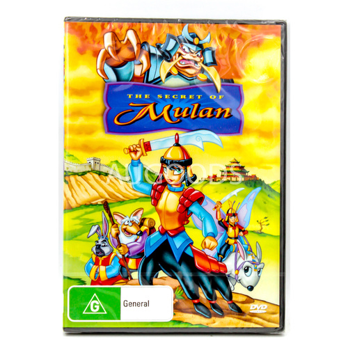 THE SECRET OF MULAN Kid&#39;s Children -Kids DVD Rare Aus Stock New
