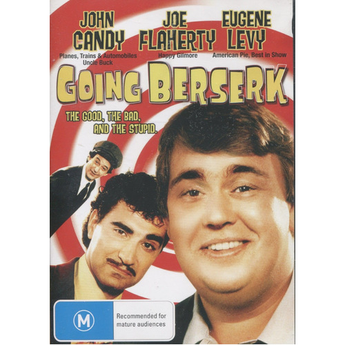 GOING BERSERK JOHN CANDY EUGENE LEVY JOE FLAHERTY DVD