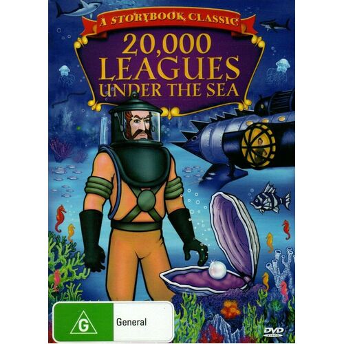 20000 LEAGUES UNDER THE SEA -childrens Kid&#39;s Children Classic story G Region 4