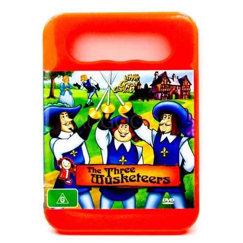 The Three Musketeers -Kids DVD Rare Aus Stock New