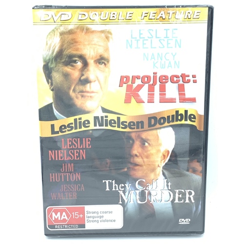 Project Kill / They Call it Murder Leslie Nielsen - Rare DVD Aus Stock New