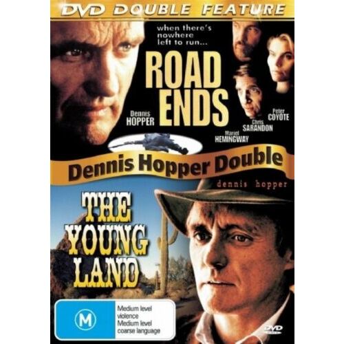 Road Ends / The Young Land Dennis Hopper Region 4 - Rare DVD Aus Stock New
