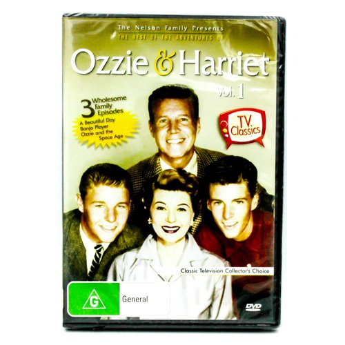 OZZIE &amp; HARRIET VOLUME 1 -DVD Comedy Series Rare Aus Stock New Region 4