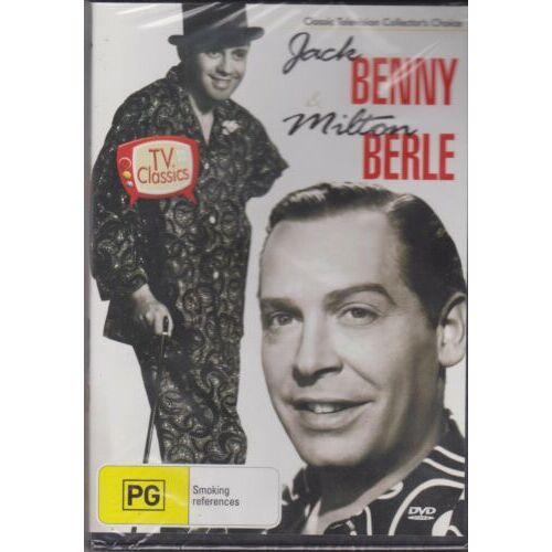 JACK BENNY MILTON BERLE 3 EPISODES - DVD Series Rare Aus Stock New