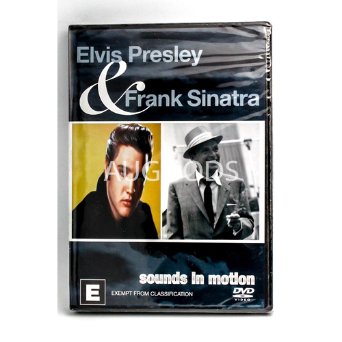 Elvis Presley &amp; Frank Sinatra Sounds in Motion -DVD -Music New