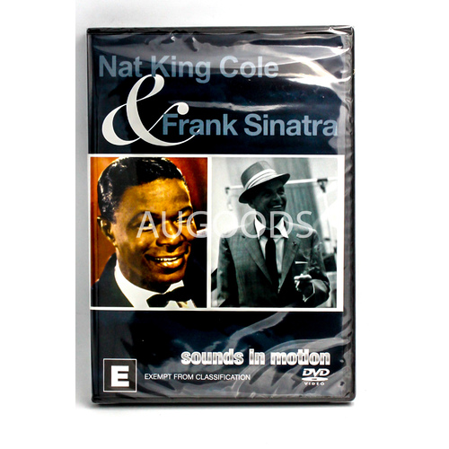 Nat King Cole &amp; Frank Sinatra sounds in motion -DVD -Music New Region ALL