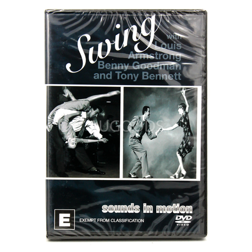 Louis Armstrong Benny Goodman and Tony Bennett Swing Music -DVD -Music New