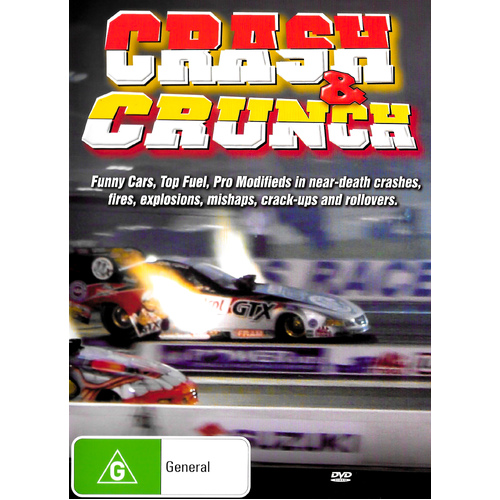 CRASH &amp; CRUNCH MAIN EVENT ENTERTAINMENT - Rare DVD Aus Stock New Region 4