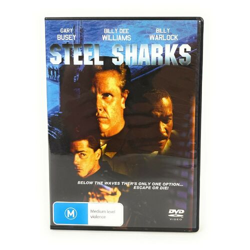 STEEL SHARKS GARY BUSEY BILLY DEE WILLIAMS BILLY WARLOCK - DVD New