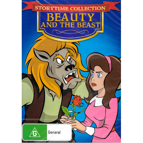 BEAUTY AND THE BEAST STORYTIME COLLECTION -Kids DVD Rare Aus Stock New