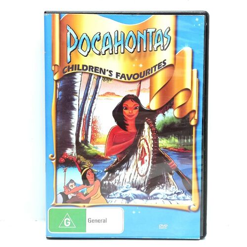 Pocahontas - Children&#39;s Favourites -Rare DVD Aus Stock Comedy New