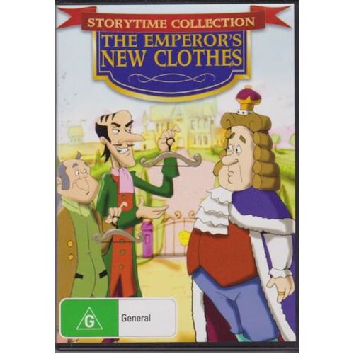 THE EMPEROR&#39;S CLOTHES STORYTIME COLLECTION - Rare DVD Aus Stock New Region ALL