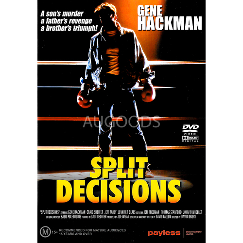 Split Decisions - Rare DVD Aus Stock New Region ALL