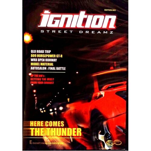 Ignition Street Dreamz Edition 2 Car : Here Comes The Thunder - DVD Series New