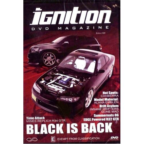 IGNITION MAGAZINE EDITION 005 - DVD Series Rare Aus Stock New Region ALL