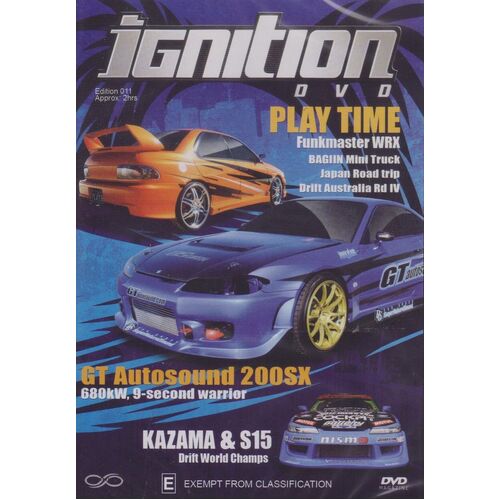 IGNITION STREET DREAMZ - EDITION 11 - MOTORING MAGAZINE - DVD Series New