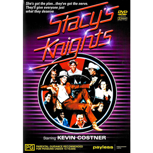 Stacy&#39;s Knights -Rare DVD Aus Stock -Music New Region ALL