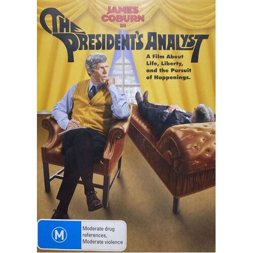 THE PRESIDENT&#39;S ANALYST - JAMES COBURN - GODFREY CAMBRIDGE DVD